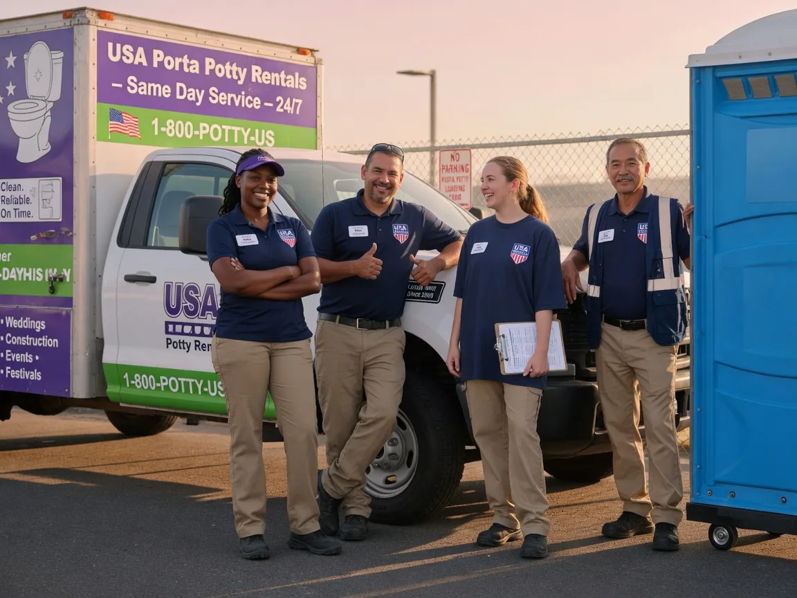 Porta Potty Rental company in De Leon, TX